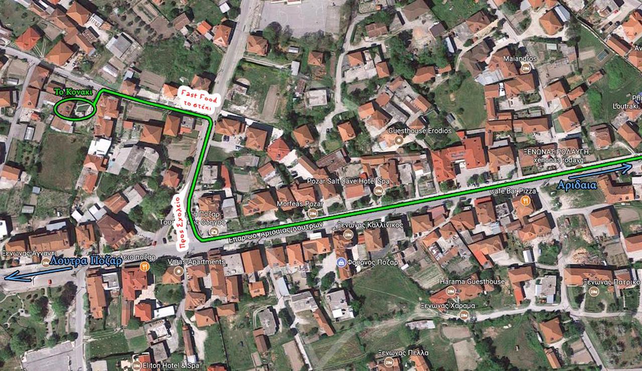 To Konaki Káto Loutrákion Exterior foto